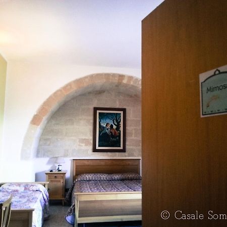 Hostal Casale Sombrino Supersano Habitación foto
